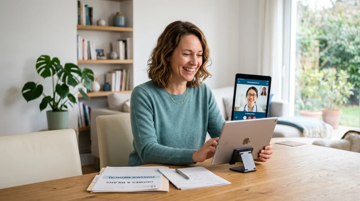 Consultation médicale généraliste à distance